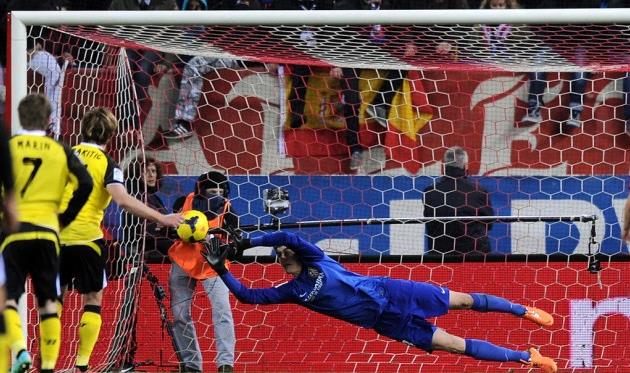 Тибо Куртуа в деле, Getty Images