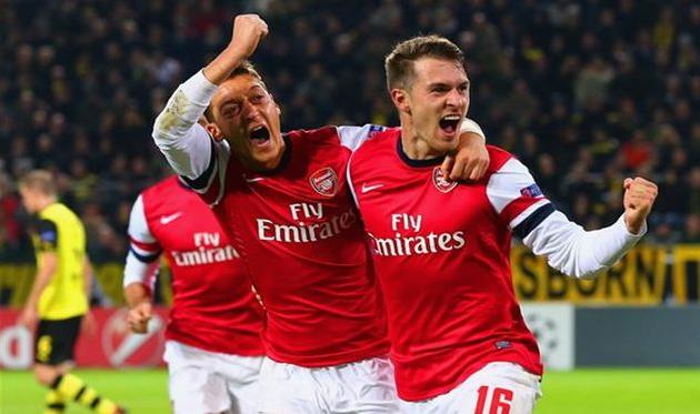 С Месутом, но без Аарона, Getty Images