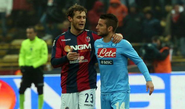 Алессандро Дьяманти и Дрис Мертенс, фото corrieredellosport.it