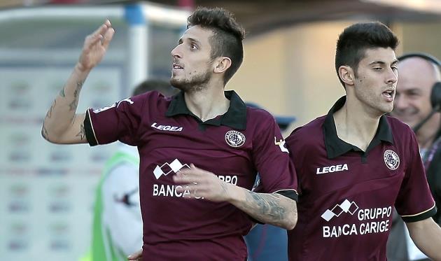 Ливорно празднует победу, фото Getty Images