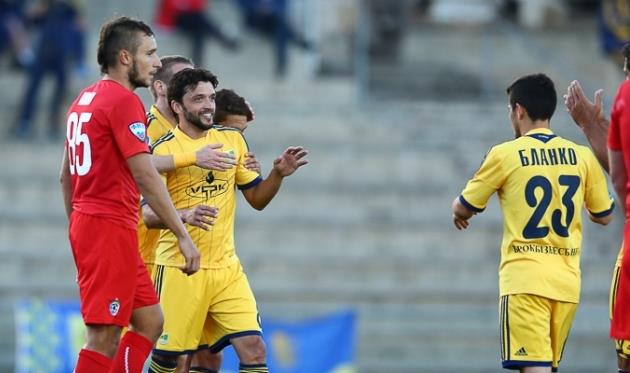 Эдмар и Бланко празднуют, Фото metalist.ua