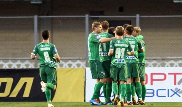 Карпаты одержали победу. © ОЛЕГ ДУБИНА, Football.ua