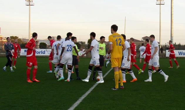 Черноморец и Раднички перед матчем, фото chernomorets.odessa.ua