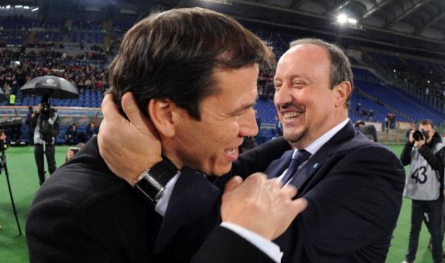 Руди Гарсия и Рафаэль Бенитес, фото Getty Images