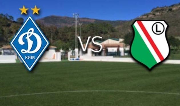 Легия минимально переигрывает киевское Динамо