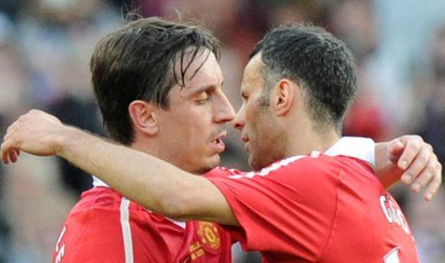Гари Невилл и Райан Гиггз, фото Reuters