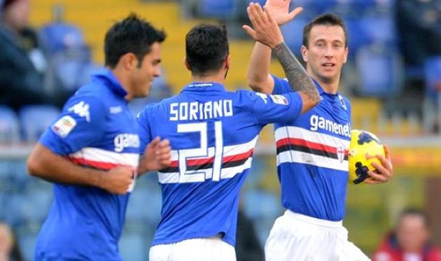 Гастальделло принес победу Самп, фото Getty Images