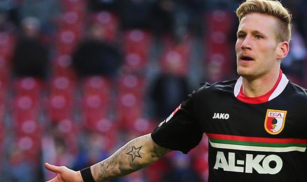 Молодой лидер Аугсбурга Андре Хан, фото Getty Images