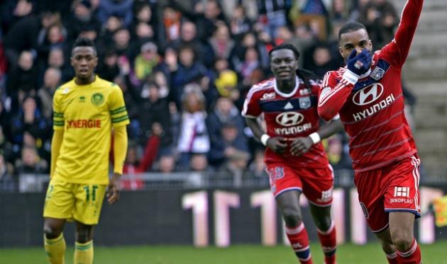 Ляказетт празднует первый гол, Getty Images