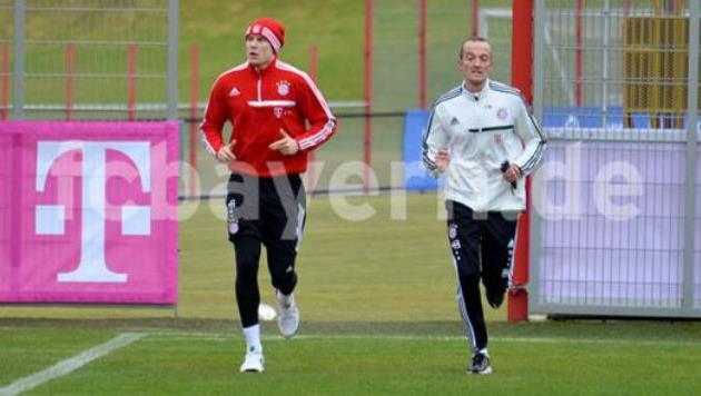 Тренировка Бадштубера, fcbayern.de