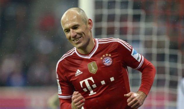 Арьен Роббен, фото AFP