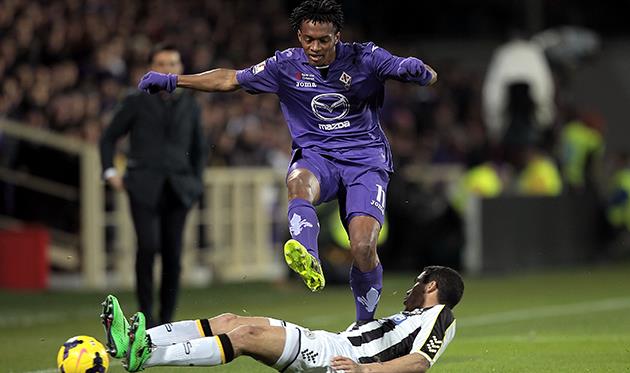 На счету Куадрадо второй гол в игре, Getty Images