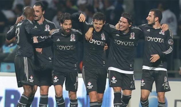 Бешикташ праздновал уверенную победу, Getty Images