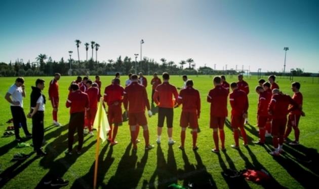 Заря в Турции, фото ФК Заря