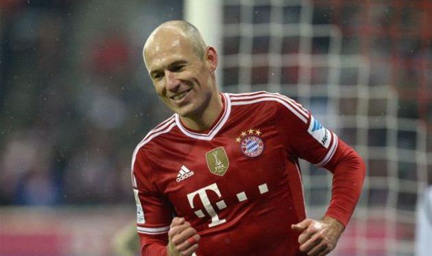 Арьен Роббен, фото AFP