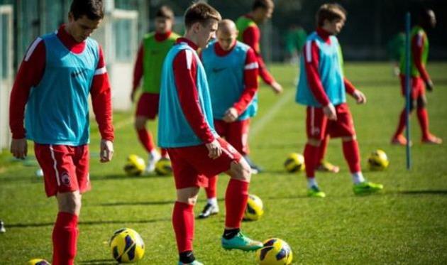 Заря на сборах, фото ФК Заря