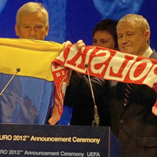 Листкевич и Суркис, uefa.com