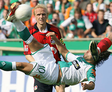 Диего в атаке