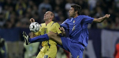 Два раза от итальянцев под дых, АР