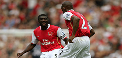 Диаби только что открыл счет, soccernet.espn.go.com