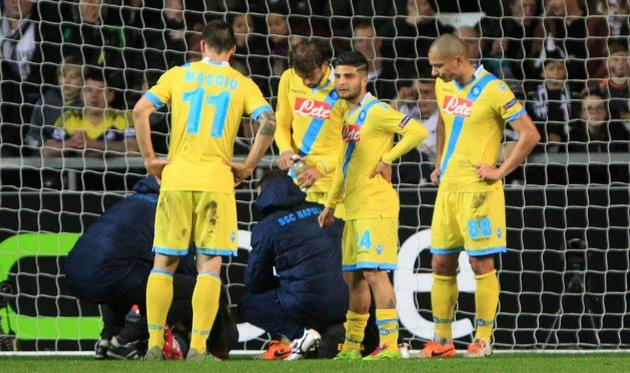 Наполи не смог забить на выезде, фото corrieredellosport.it