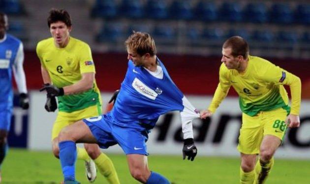 Александр Алиев в матче с Генком, фото rsport.ru