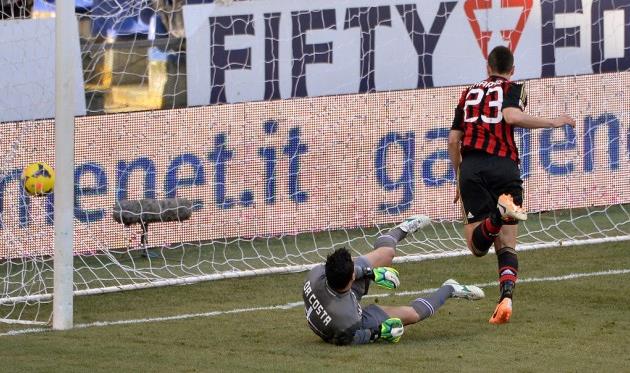 Таарабт открывает счет в матче, Getty Images