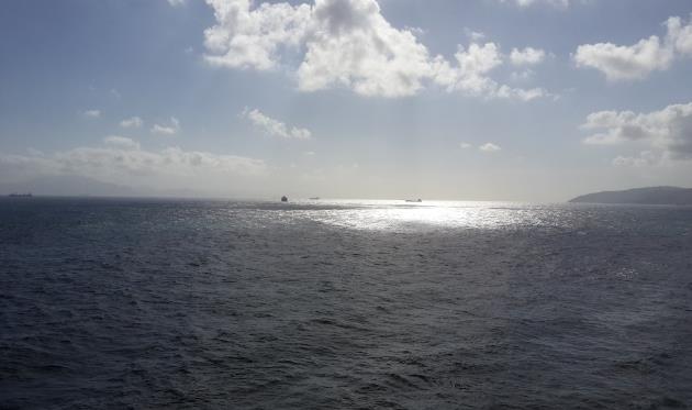 Гибралтарский пролив, фото Александра Дубины
