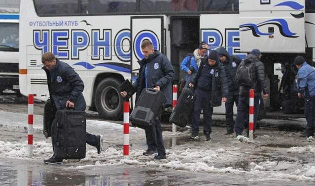 Одесса провожала снегом, chernomorets.odessa.ua