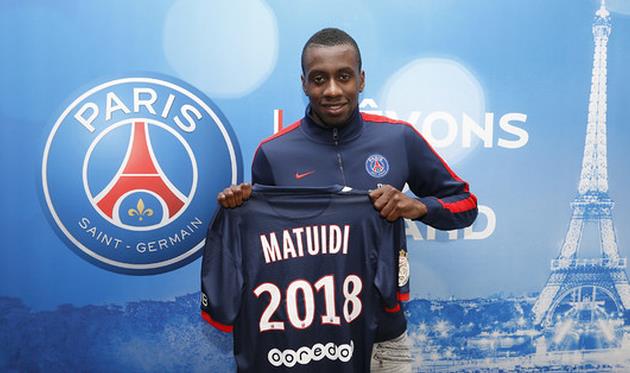 Блез Матуиди, psg.fr