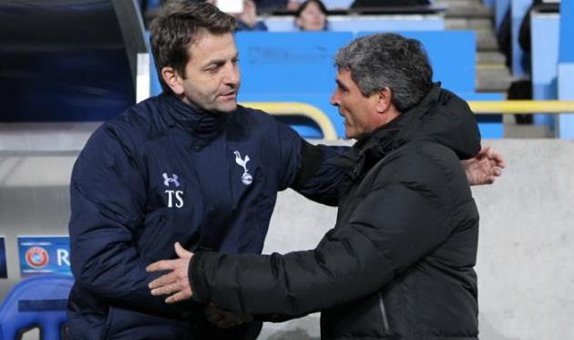 Хуанде Рамос и Тим Шервуд, фото Станислава Ведмидя, Football.ua