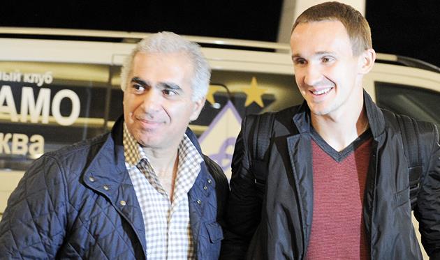 Спортдир Динамо М Гурам Аджоев и Алексей Козлов, fcdynamo.ru