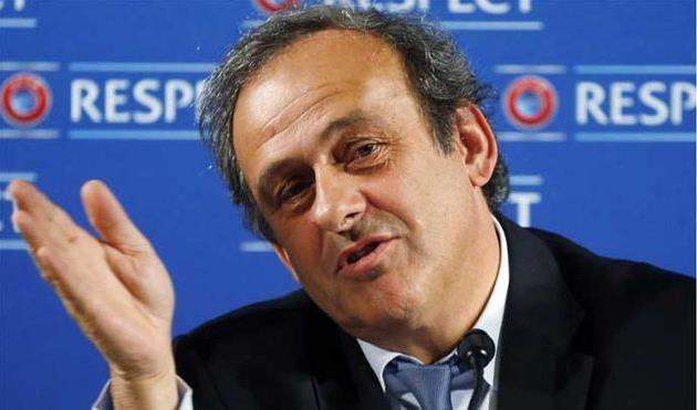 Президент УЕФА Мишель Платини, фото sport.es
