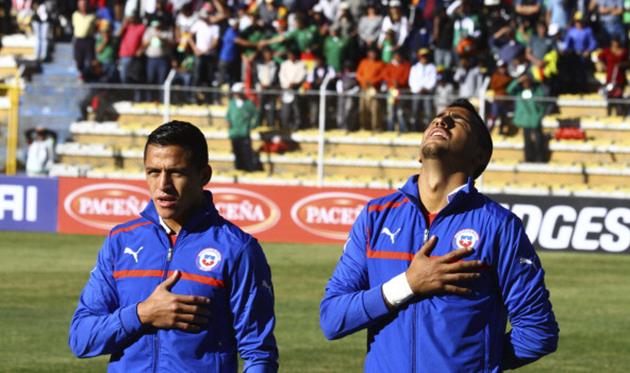 Алексис Санчес и Артуро Видаль, Getty Images