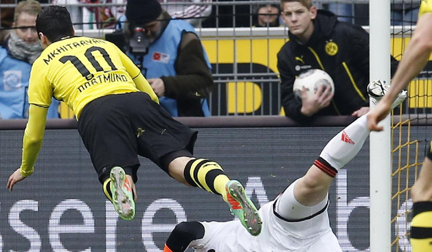 Мхитарян: гол и передача, Getty Images