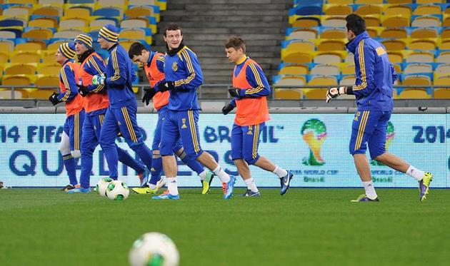 Сборная Украины. © ИЛЬЯ ХОХЛОВ, Football.ua 