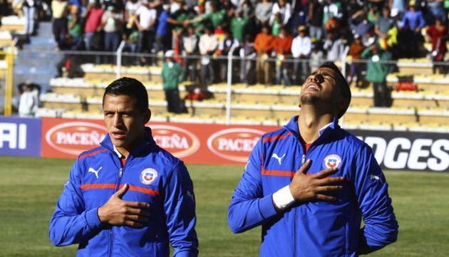 Алексис Санчес и Артуро Видаль, фото Getty Images