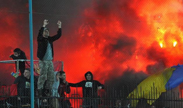 Фанаты Карпат, фото Маркияна Лысейко, Football.ua