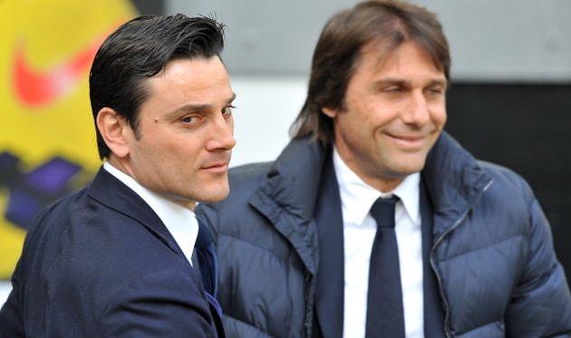 Винченцо Монтелла и Антонио Конте,фото Getty Images