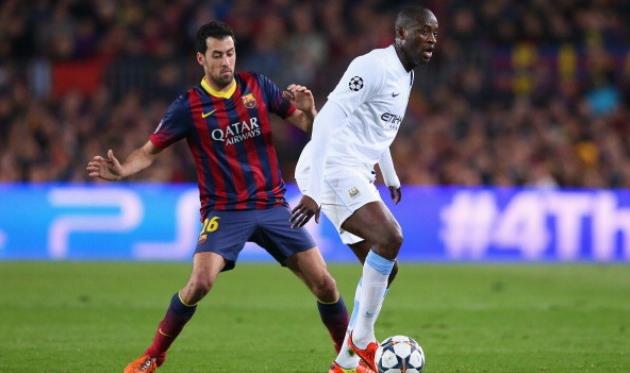 Серхио Бускетс против Яя Туре, фото Getty Images