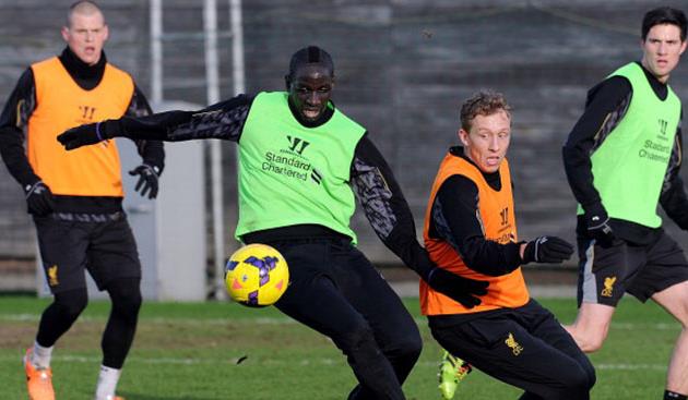 Сахо против Лукаса на тренировке, Getty Images
