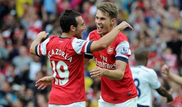 Касорла и Рэмси, arsenal.com