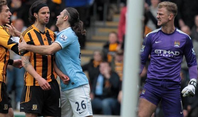 Джордж Бойд и Джо Харт, фото Sky sports