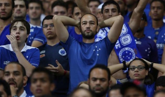 Фанаты Крузейро, фото Cristiane Mattos