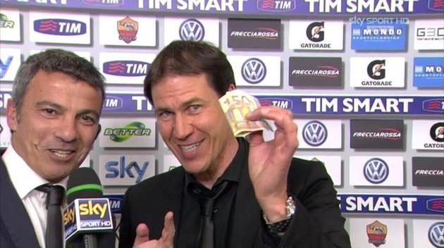 Руди Гарсия (справа), фото as-roma.ru