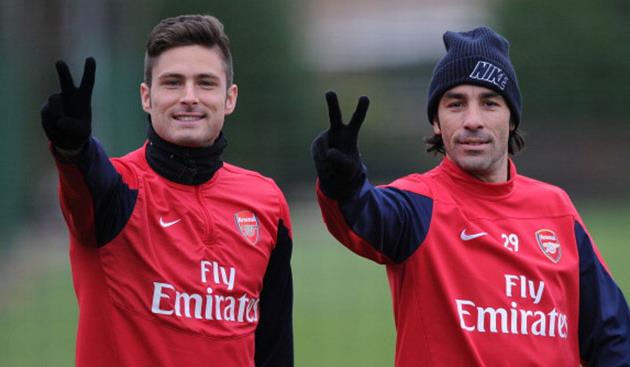 Оливье Жиру и Робер Пирес, Getty Images