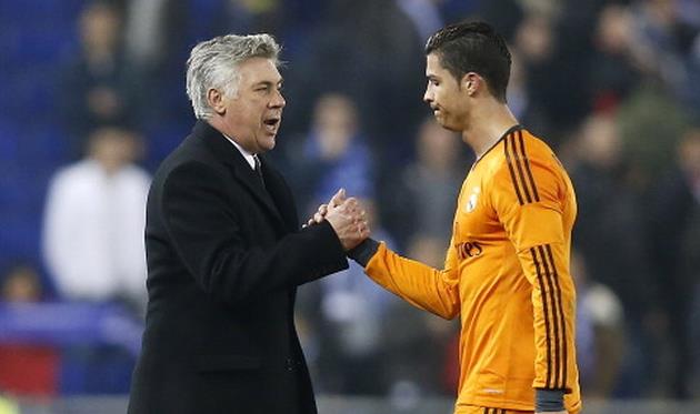 Карло Анчелотти и Криштиану Роналду, Getty Images