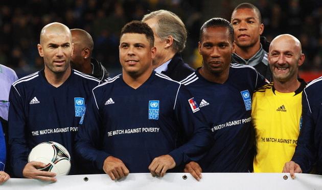 Зинедин Зидан, Роналдо, Дидье Дрогба, Дида и Фабьен Бартез, Getty Images