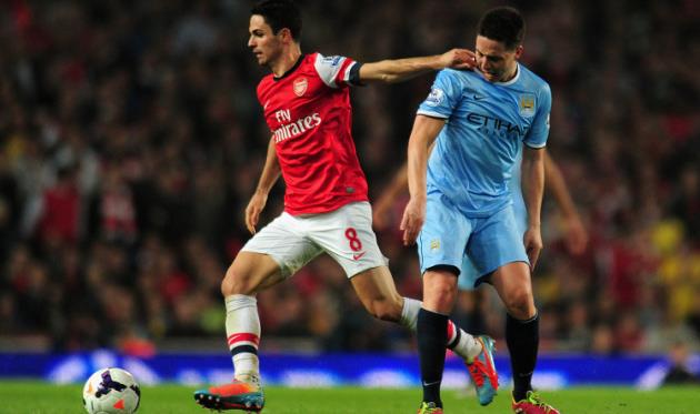 Самир Насри против Микеля Артеты, Getty Images