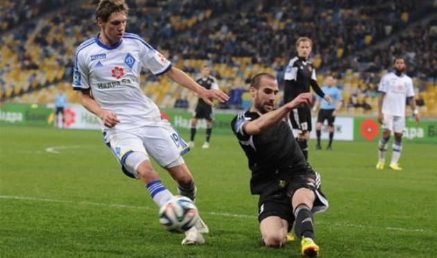 Саша Балич против Дениса Гармаша, фото Ильи Хохлова, Football.ua